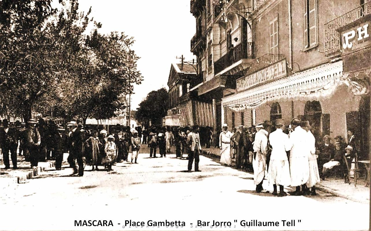 1363- Mascara - Place Gambetta - Bar Jorro.jpg